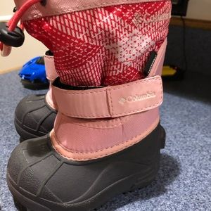 Toddler size 5 Columbia Snow Boots